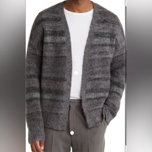 All Saints Charcoal Cardigan Sweater